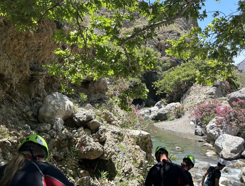 Kourtaliotiko Gorge River Trek with Lunch! Pick-up Avaliable - Two hours beside and through the river