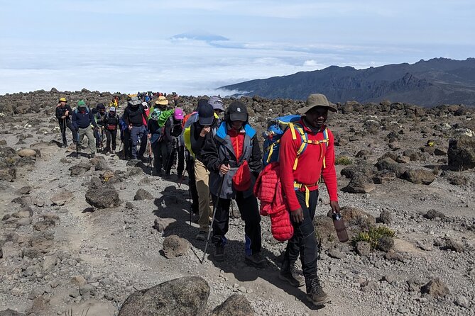 Lemosho Route 7 Days Trekking at Mount Kilimanjaro - Barafu Camp at 4,600 meters