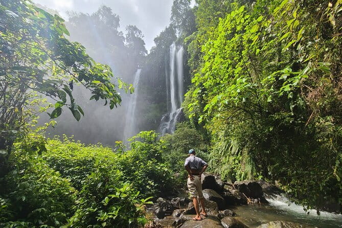 Lemukih Hidden Trekking Waterslide Sekumpul and Fiji Waterfall - Rice terraces, forest paths, and clear streams