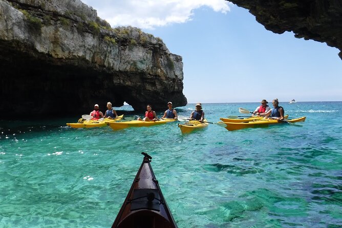 Leuca kayak tour + swimming + speleo-trek in cave - Key things to know before you book
