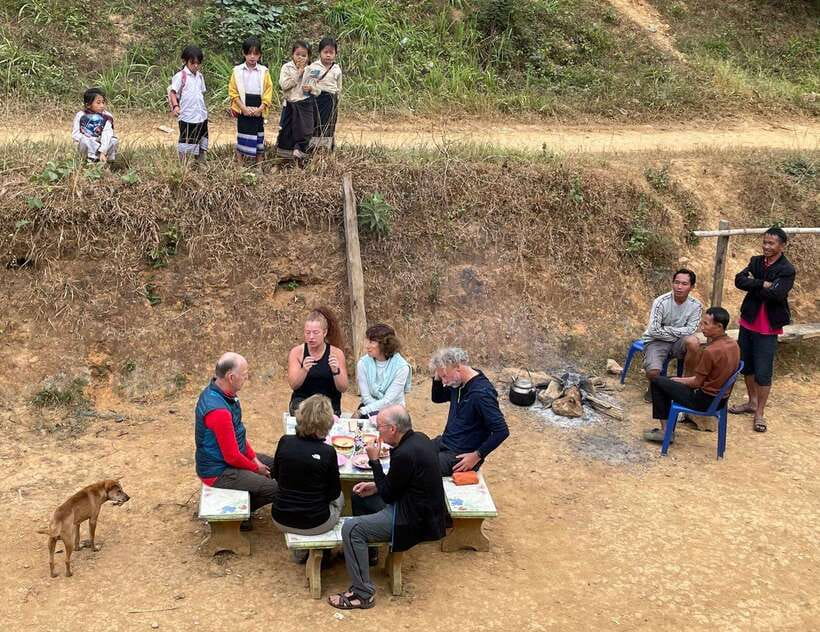 Luang Prabang: 3-Day Cultural Remote Trek With Homestay - Day Two: Streams, Schools, and a Larger Village