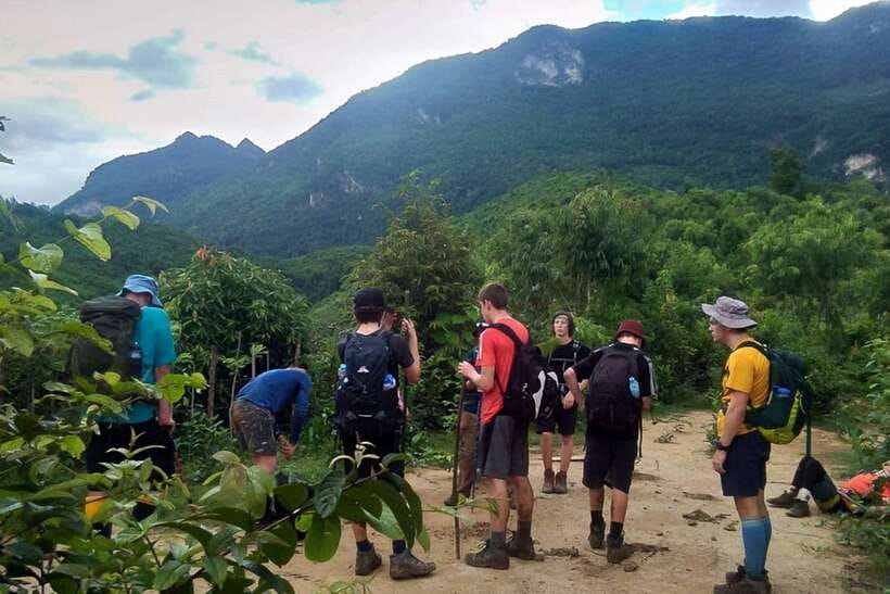 Luang Prabang: Mountain Trek & Local Villages Overnight Tour - Meeting in Luang Prabang and crossing the Nam Khan