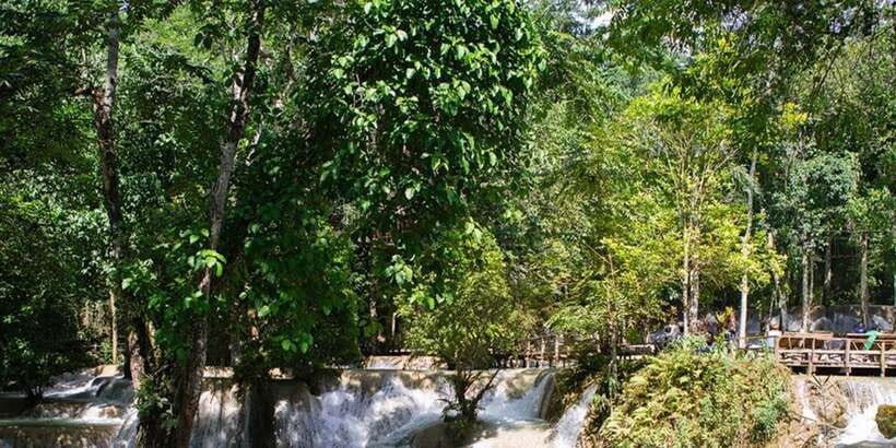 Luang Prabang Thin Pha Trail & Tad Sae Falls Trek - The final walk to Ban Houay Yen
