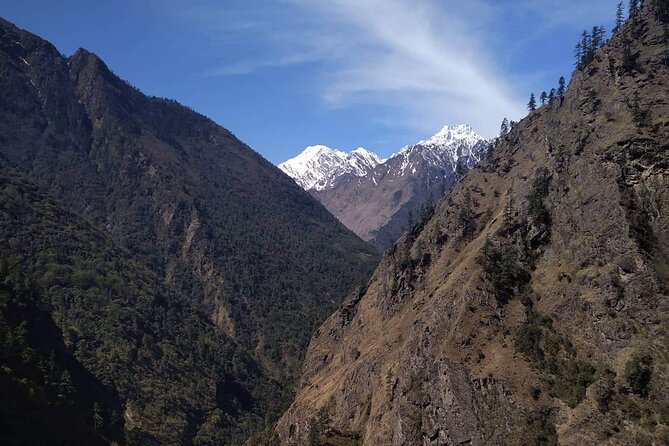 Manaslu Circuit Trek 8th Highest in the World - Day 7: Samagaun and the first great views of Manaslu