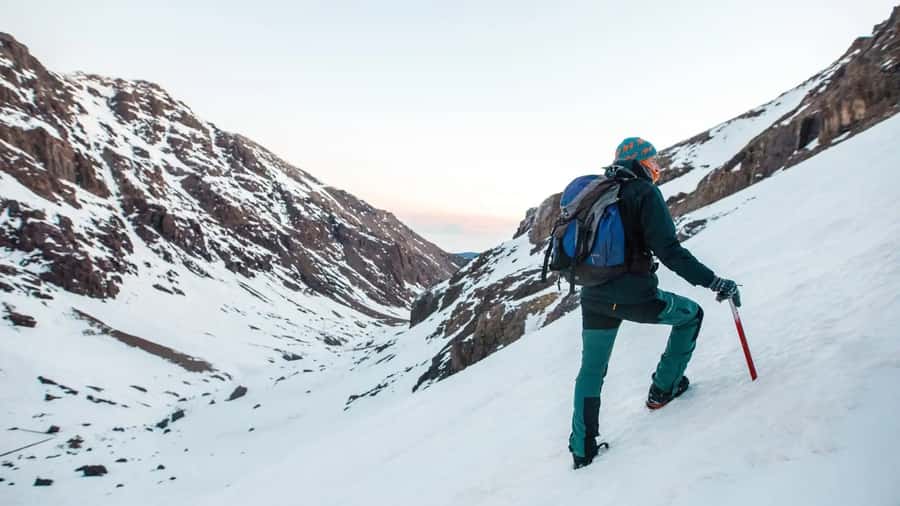Marrakech: 2 Day Toubkal Trek & 1 Nights with Hotel Pick up - The climb to Toubkal Refuge