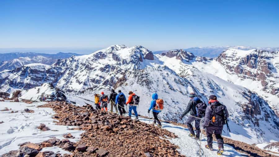 Marrakech: 2 Day Toubkal Trek & 1 Nights with Hotel Pick up - From Marrakech to Imlil Valley