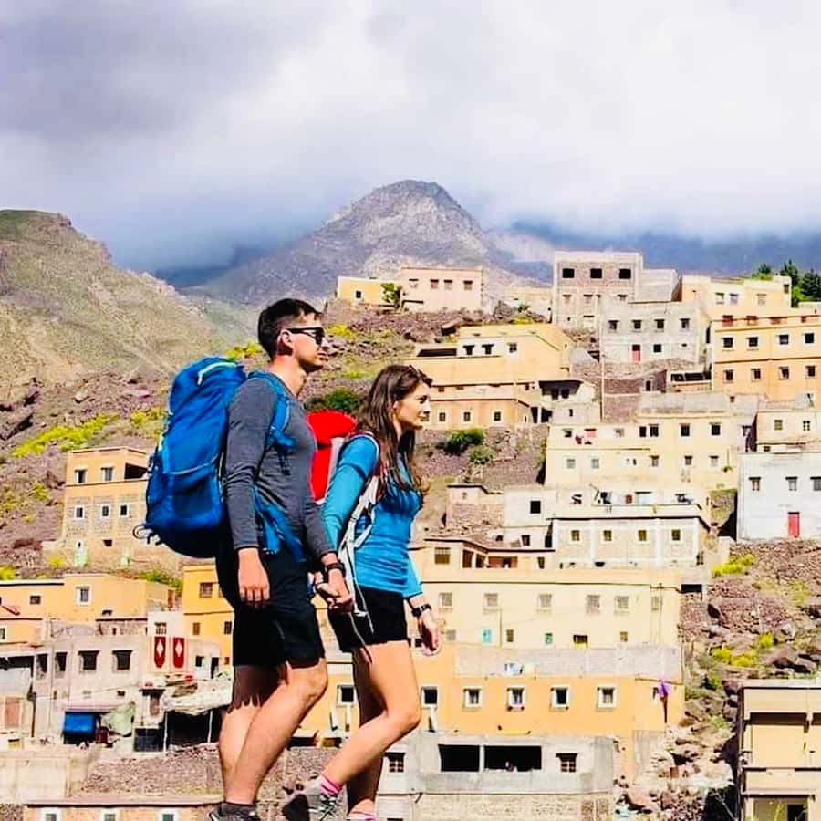Marrakech: 3-Day Atlas Mountains Berber Villages Trek - Tachdirt to Ait Aissa by village paths and Oudit Pass