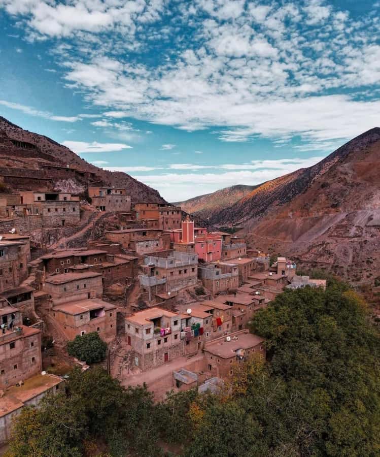 Marrakech: 6 Day Trekking Tachedirt To Toubkal Via Ifni Lake - Day 2: Tizi n’Likemt and the camp at Azib Likemt