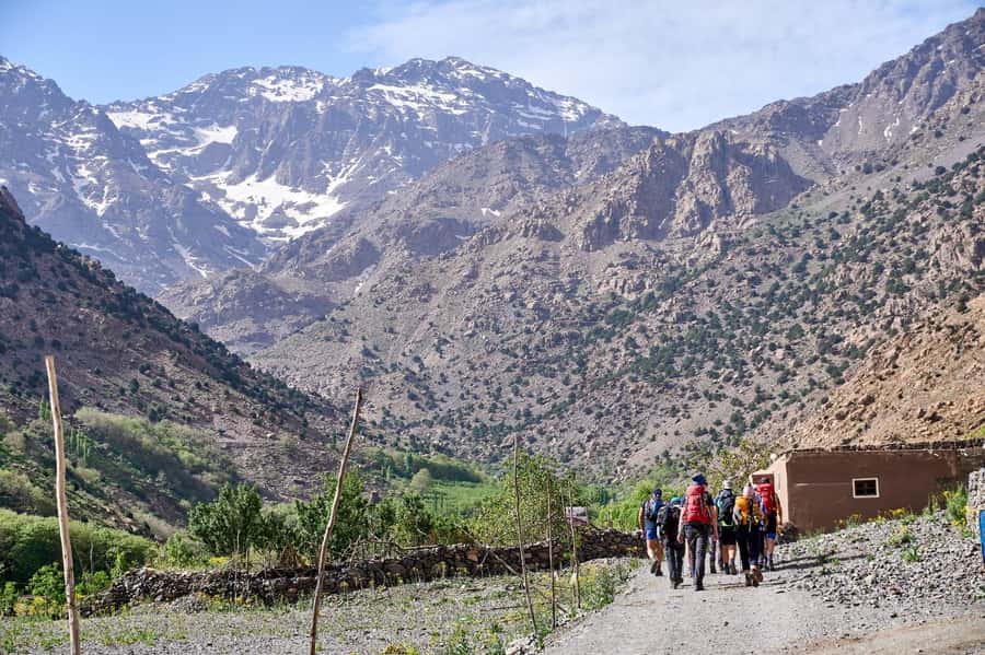 Marrakech: 6 Day Trekking Tachedirt To Toubkal Via Ifni Lake - Day 1: Imlil, Tizi n’Tamatert, and Tacheddirt