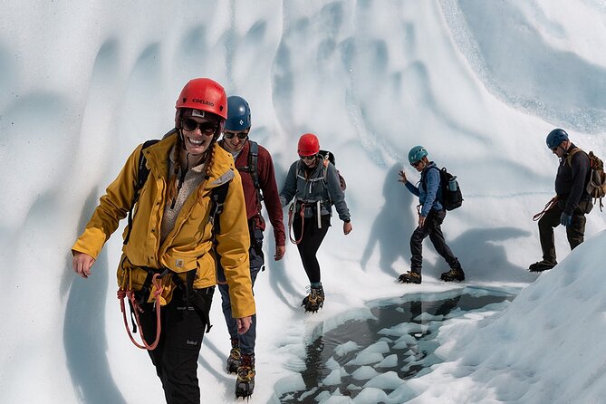 Matanuska Glacier Adventure Trek - The 15-minute shuttle and glacier briefing