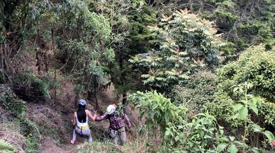 Medellin: Day Trip to Private Zipline and Waterfall Trek - The short river crossing and third zip line