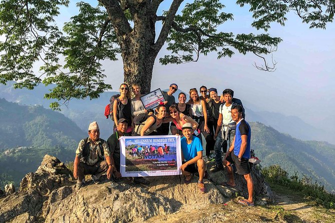 Millennium Homestay Trek - The road from Kathmandu to Pokhara