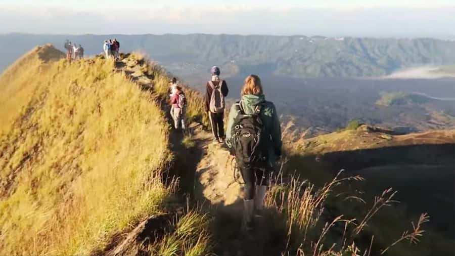 Mount Batur Sunrise Trek & Hot Springs Tour - Tea, safety briefing, and the dark trail