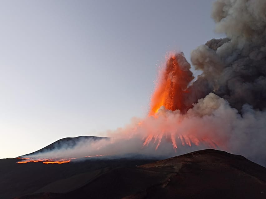 Mount Etna: Central Crater (3,340 meters) with Jeep and Trek - Walking across lava flows and volcanic debris