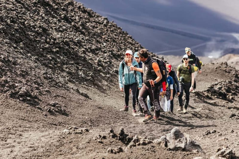 Mount Etna: Guided Trek 3,000 Meters to the Summit - Walking through lava and ash toward 3,000 meters