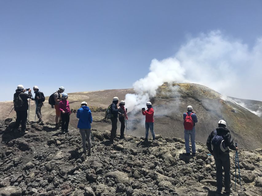 Mount Etna: Summit Crater Trek with Cable Car - Fitness, health, and safety