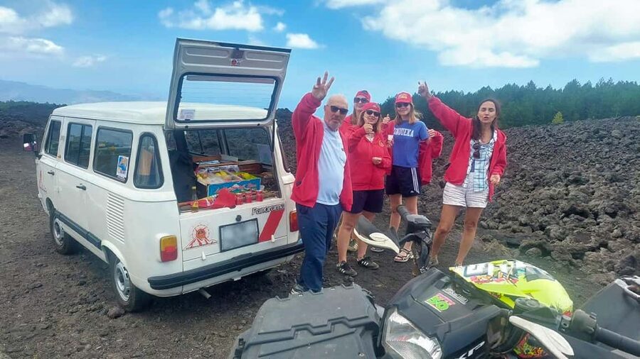 Mount Etna: trek with vintage car, tasting sicilian produtcs - From Via Cavour to Etna in Miniature
