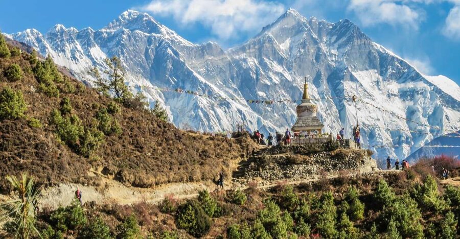 Mount Everest Panorama View Trek: Closest MT. Everest Hiking - Day 2: The Trail to Namche Bazaar