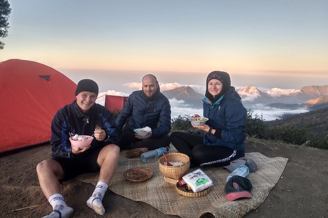 Mount Rinjani 3D2N Private Trek – Summit, Crater Rim & Hot Spring - Food, camping, and comfort on the mountain