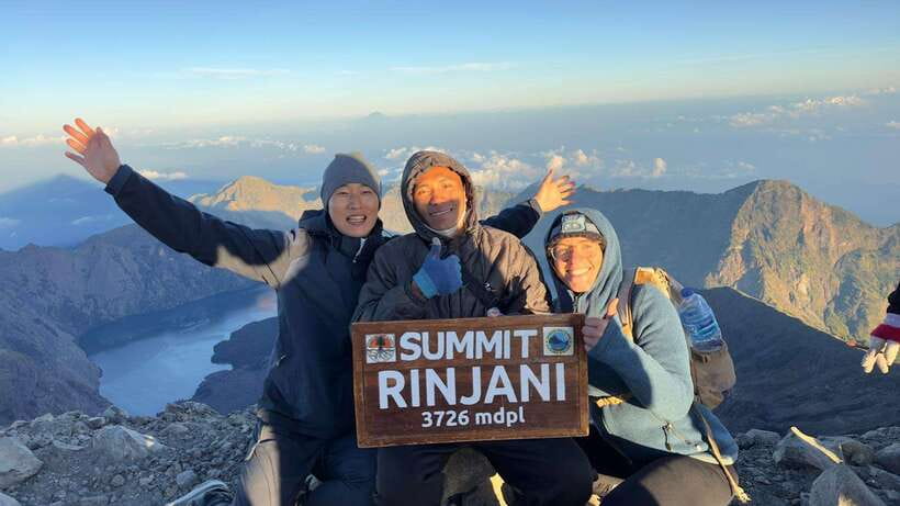 Mount Rinjani Climbing 2D/1N Summit Trek 3726M - Day two: the 3,726-meter summit push