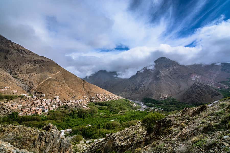 Mount Toubkal Trek 2 Days & 1 Night - The climb to the 3,200-meter refuge