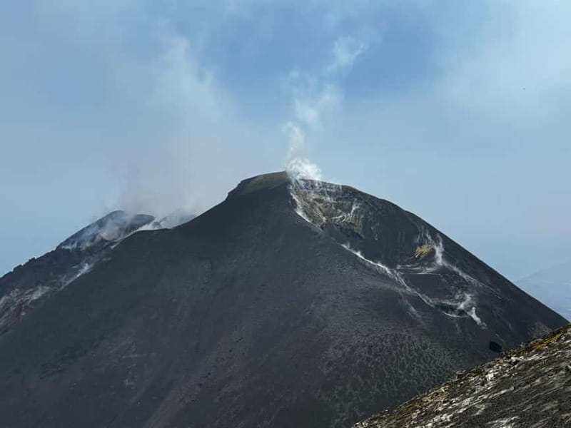Nicolosi: Mount Etna Central Crater Guided Trekking Tour - Returning over the same volcanic terrain