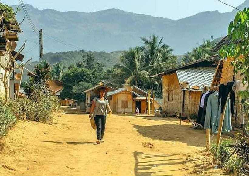 Nong Khiaw: 2-Day Trekking,Hmong village,Home Stay&Kayaking - Day one: Tuk-tuk roads and forest paths