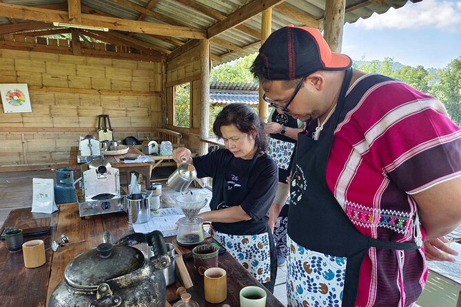 Off the Map Chiang Mai Jungle Coffee Trek Roast and Brew - Walking among coffee plants and useful forest plants