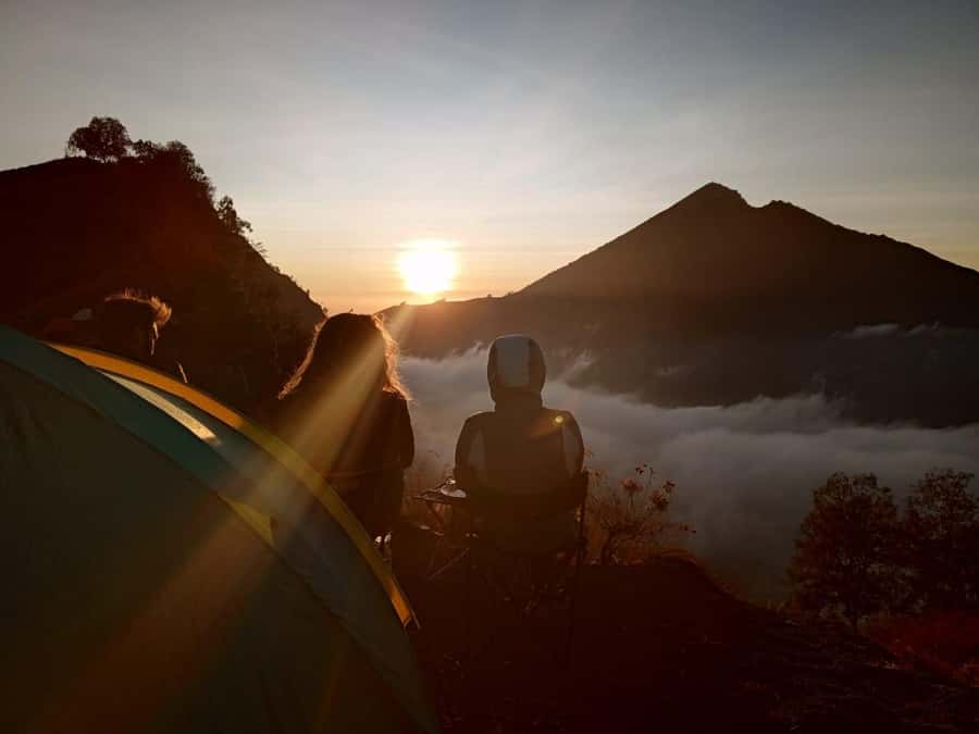 Oke Rinjani 2-Day Trek – Summit senaru Climb & Amazing Views - Sunset above Segara Anak Lake