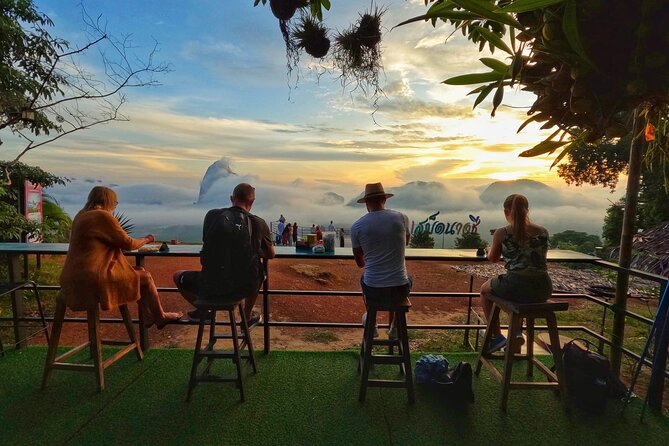 Phang Nga Treasures Sunrise Trekking and No-crowd James Bond by longtailed boat - Lunch on the hill, after a busy morning