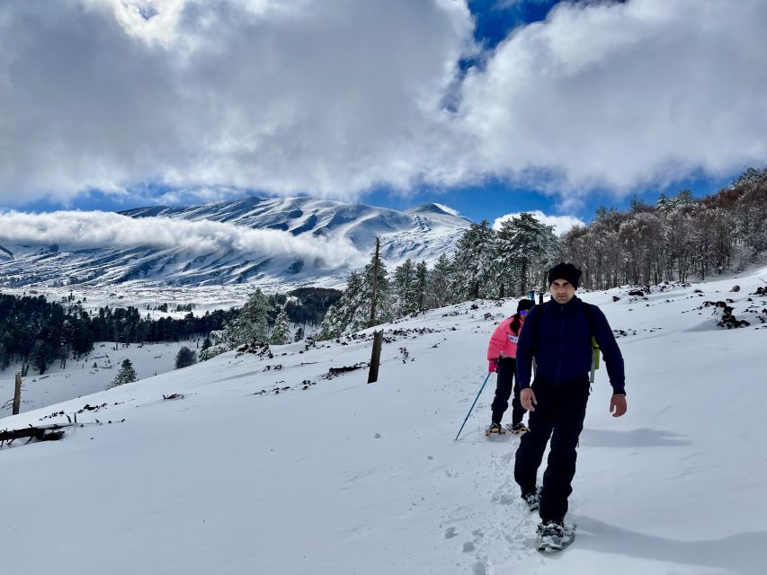 Piano Provenzana: Guided Mt. Etna Snowshoeing Trek - How difficult is the three-hour route?
