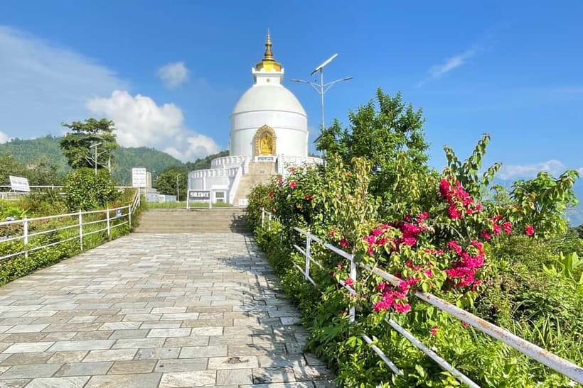 Pokhara: 1-Day World Peace Pagoda and Lord Shiva Statue Trek - Walking through forest to the World Peace Pagoda