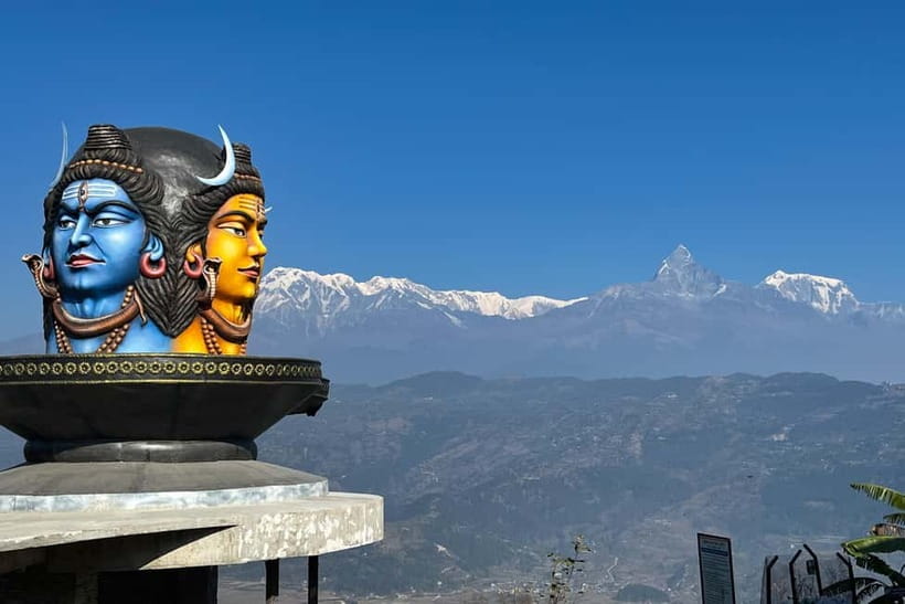 Pokhara: 1-Day World Peace Pagoda and Lord Shiva Statue Trek - Crossing Phewa Lake to Barahi Temple