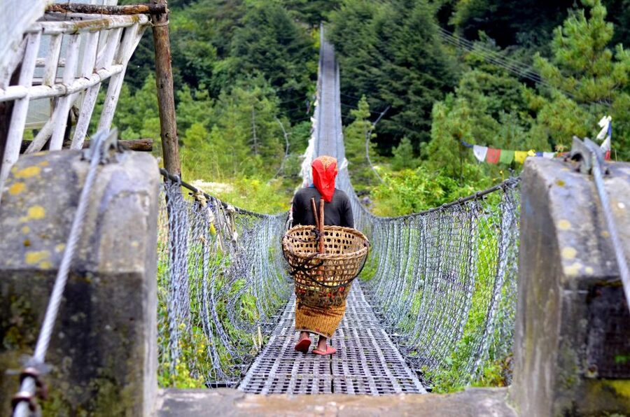 Pokhara: 4-Day Ghorepani, Poonhill & Ghandruk Village Trek - Day 2: Forest paths, waterfalls, and Ghorepani