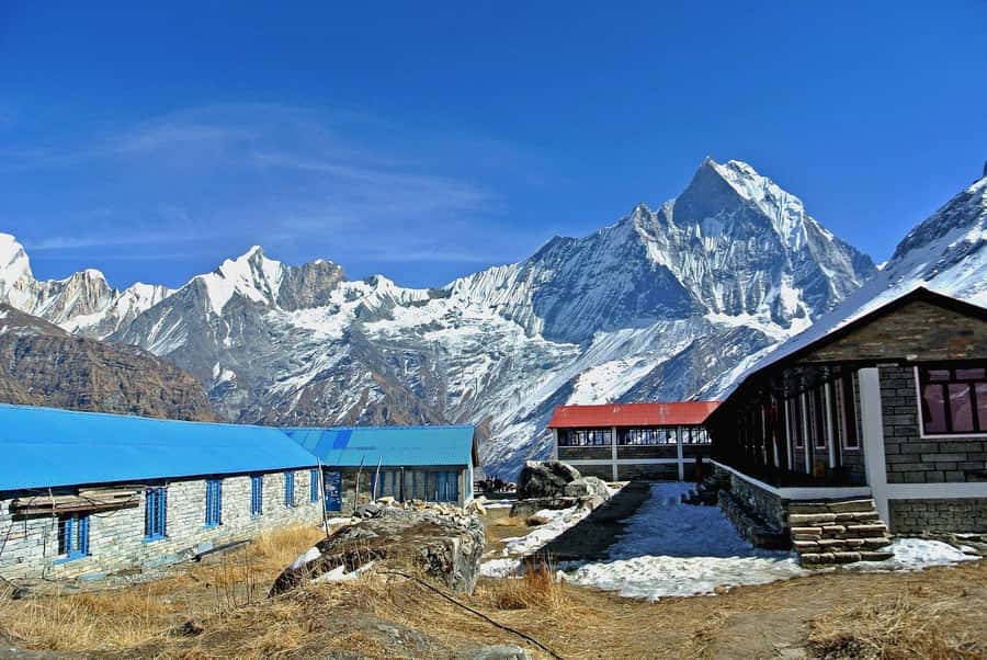 Pokhara: 5 Day Annapurna Base Camp Trek & Natural Hot Spring - From Pokhara to Jhinu: the trek begins on the road