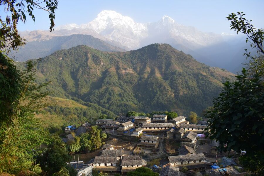Pokhara: 7 Day Annapurna Base Camp Trek - Day three: The Modi Khola gorge to Deurali