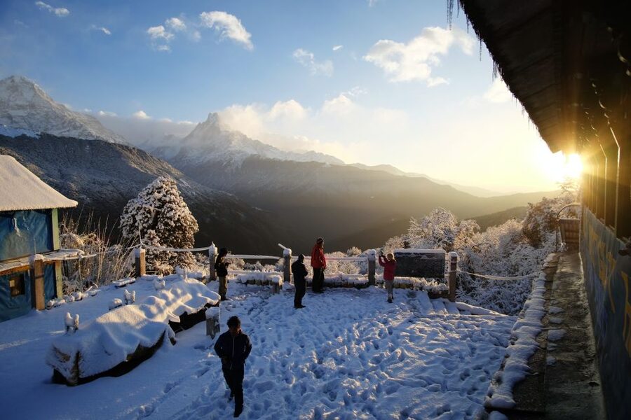Pokhara: 7 Day Annapurna Base Camp Trek - Day four: Machhapuchhre Base Camp and Annapurna Base Camp
