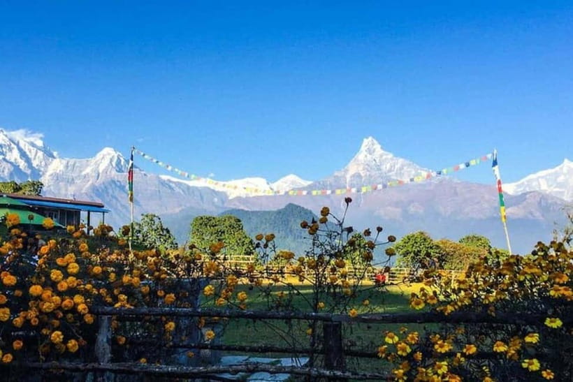 Pokhara: Poon Hill Trek - Day One: Pokhara to Nayapool and Ulleri