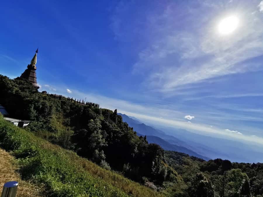 Private Doi Inthanon With Trekking Pha Dok Siew Nature Trail - King and Queen pagodas with garden views