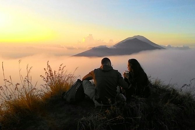 Private Tour Mount Batur Sunrise Trekking and Natural Hot Spring - Choosing the Short or Long Route Around the Crater