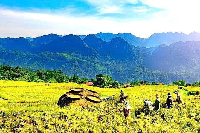 Pu Luong Amazing Trekking Village,Rafting,Swimming, Lunch on Boat - 8:30 AM: Leaving Puluong Retreat for Lan Village