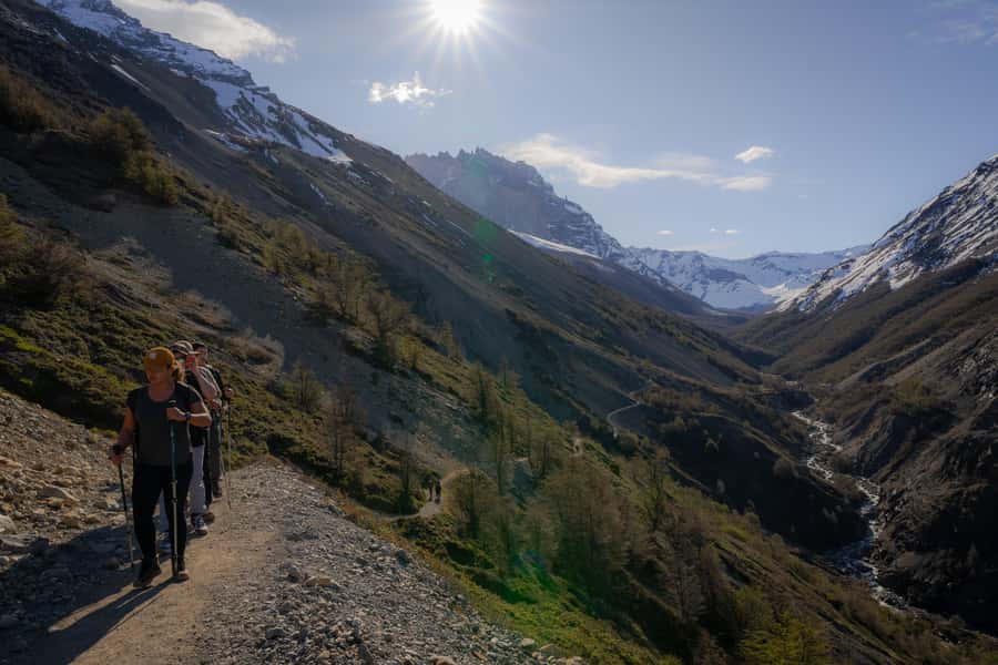 Puerto Natales: Base of the Towers Trekking Experience - El Chileno, forest, and the small stream