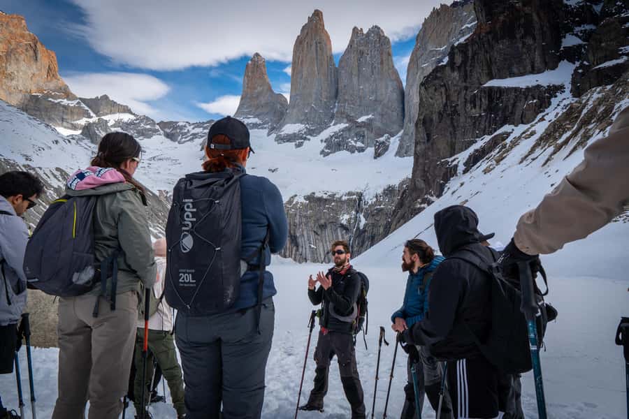 Puerto Natales: Base of the Towers Trekking Experience - Language, group pace, and guide support