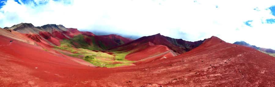 Rainbow Mountain and Red Valley Hike trek adventure - The walk back, lunch, and return to Cusco