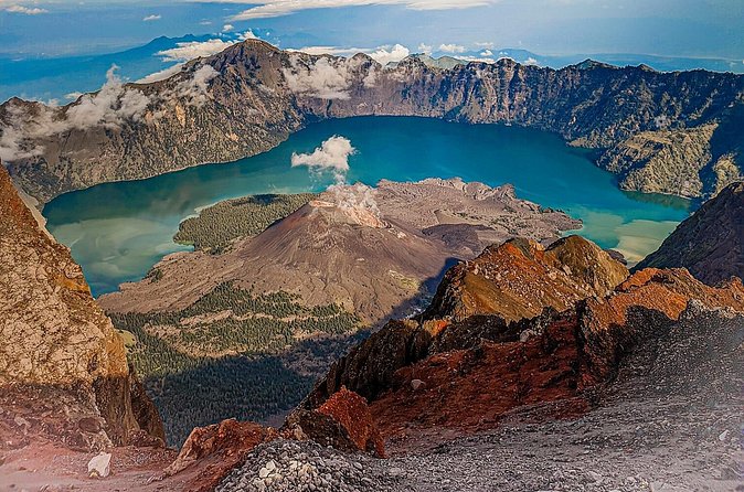 Rinjani Trekking 3D2N Summit - Full Trail - Segara Anak Lake and the hot springs