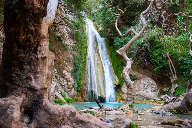 River Trekking in Neda - Reaching the 25-meter Neda waterfall
