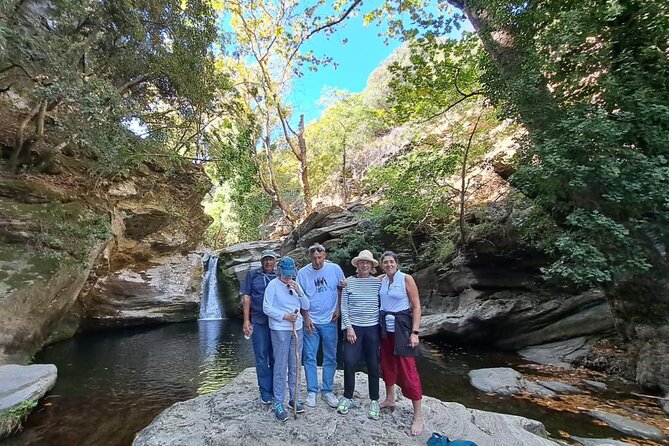 River Trekking to the Waterfall in Andros - Following the Achla River Into the Forest
