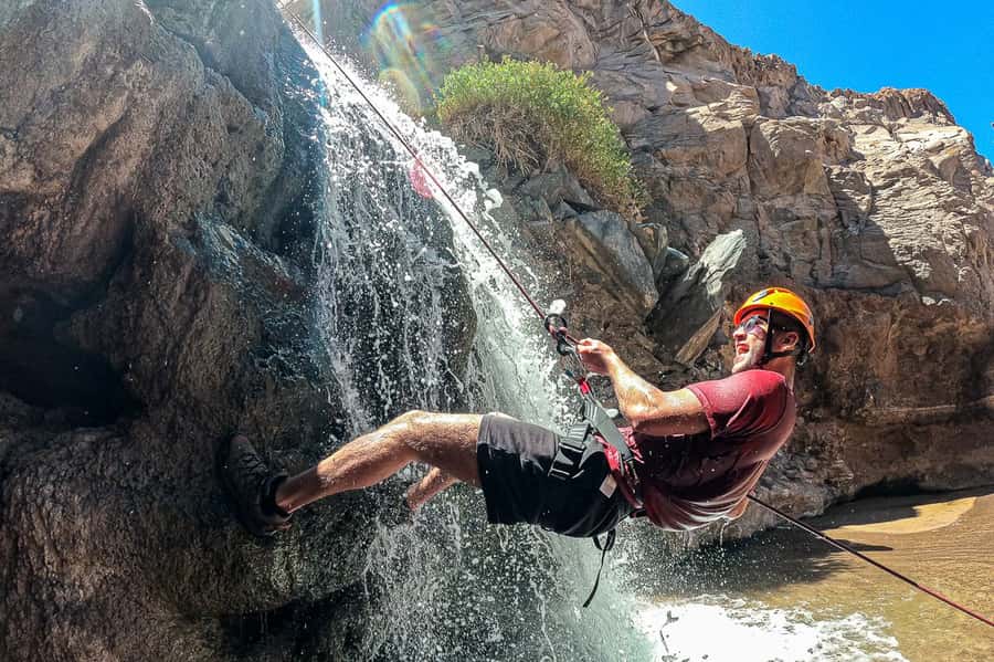 San Pedro de Atacama: Desert Tour with Canyoning & Trekking - Learning the ropes before the first rappel