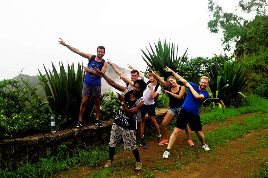 Santiago Island: Serra Malagueta & Tarrafal Beach Trek Tour - Tarrafal Beach after the mountain trail