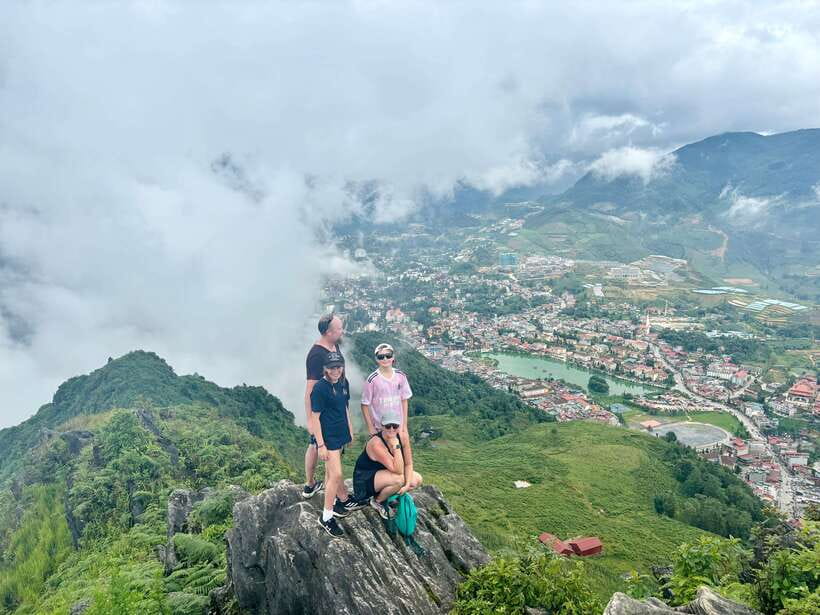 Sapa: 1-Day Trek to Mountain, Local Villages & Rice Terraces - Dragon Jaw Mountain and the Muong Hoa valley views
